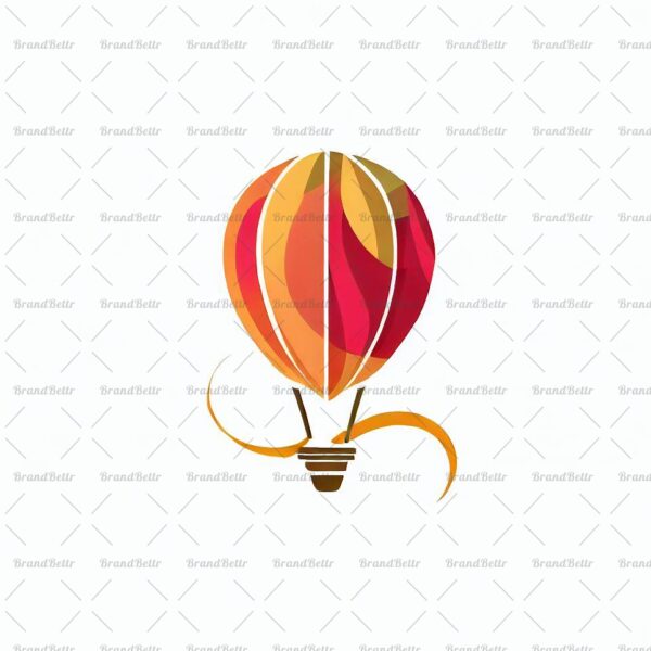 Reisender Heißluftballon